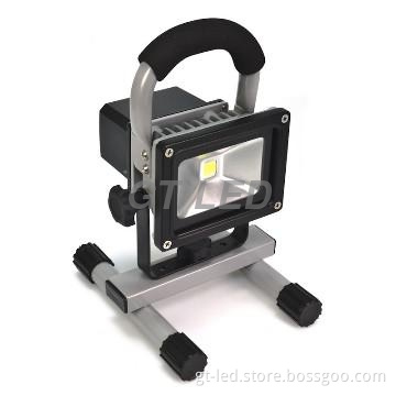 Power changed light--10w rechargeable floodlight